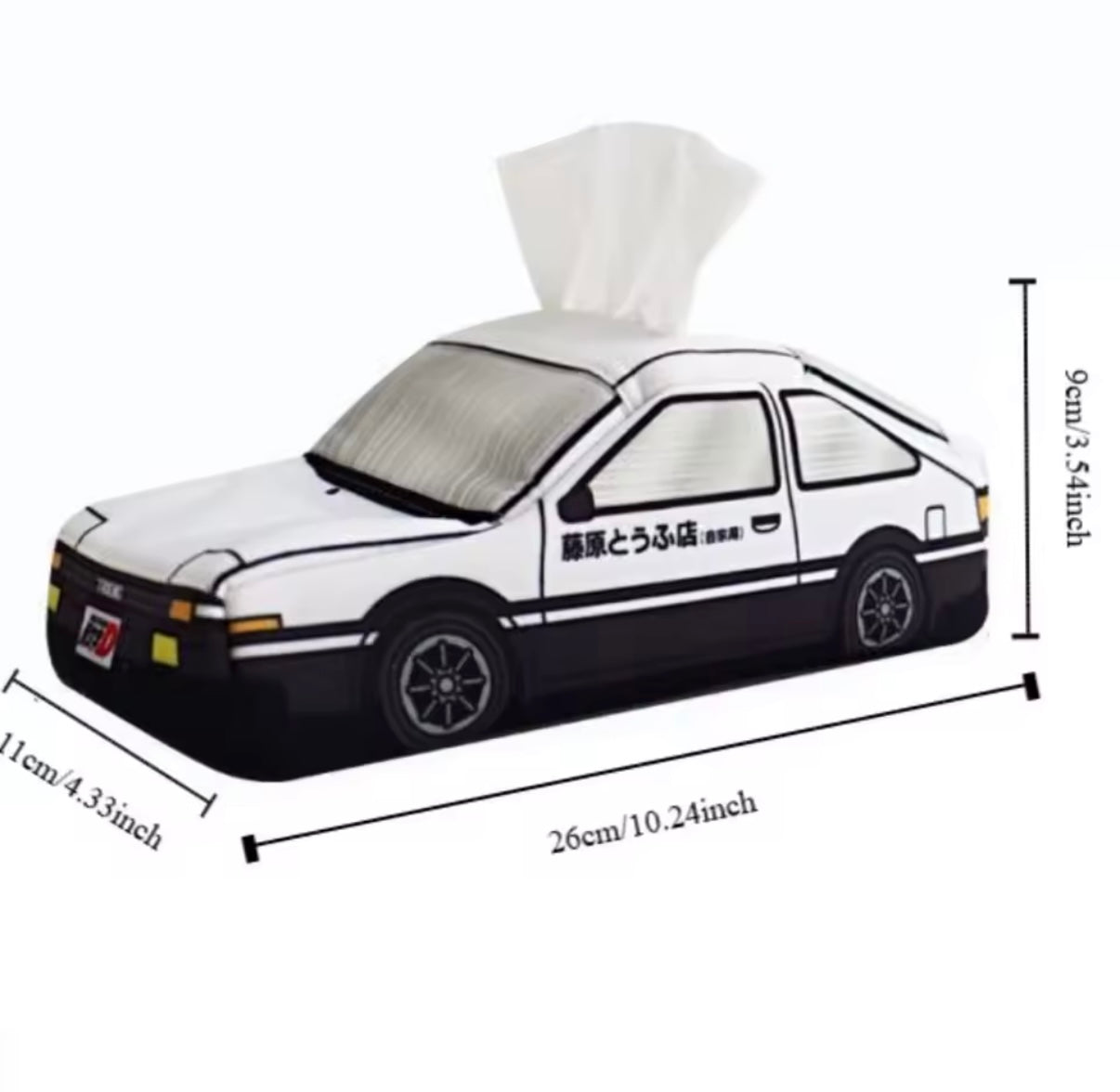 Toyota AE86 tissue box 