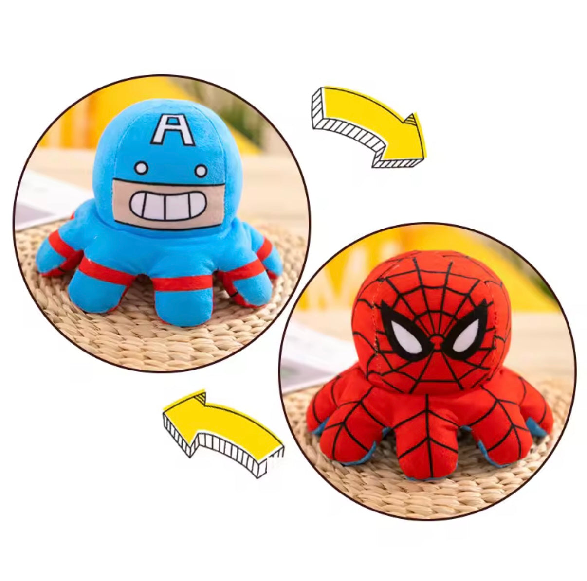Marvel plush dolls