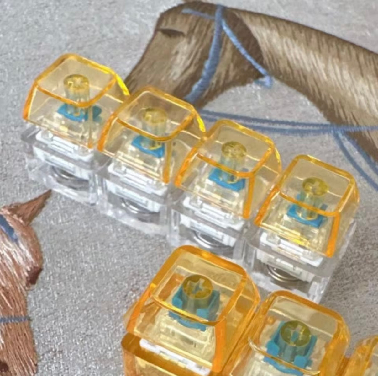 Fidget keyboard (with lights)