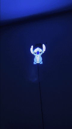 Stitch 3D Hologram Fan
