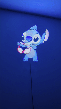 Stitch 3D Hologram Fan