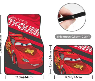 Lightning McQueen car Mat’s