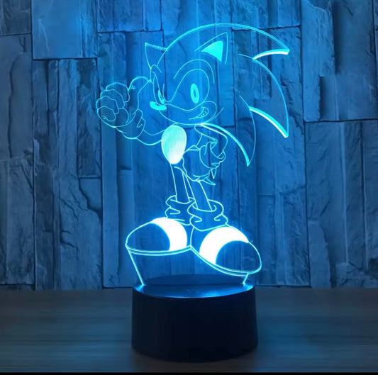 3D Sonic led lamp