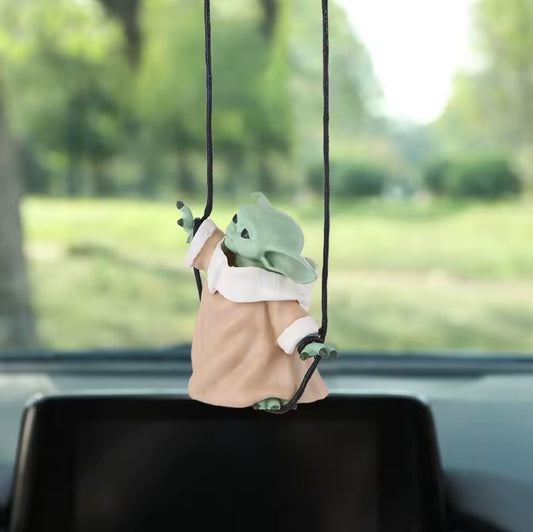 Swinging yoda
