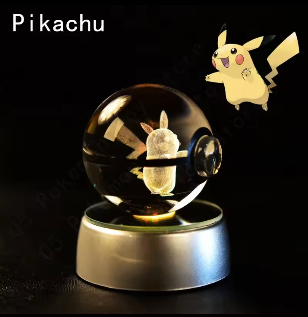 Pokémon spinning led Poké ball