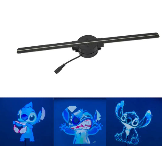 Stitch 3D Hologram Fan