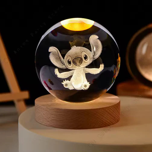 Stitch Luminous Crystal Ball